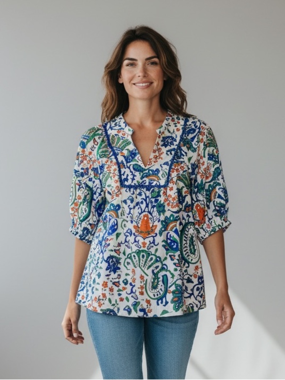 Floral Fall Top